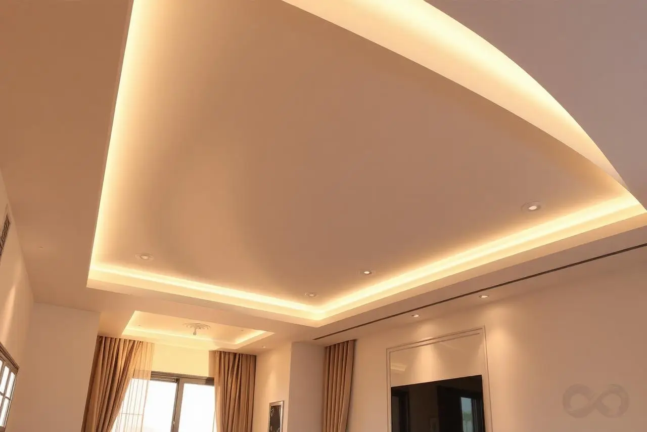 False ceilings, gypsum and lighting coves in Dubai