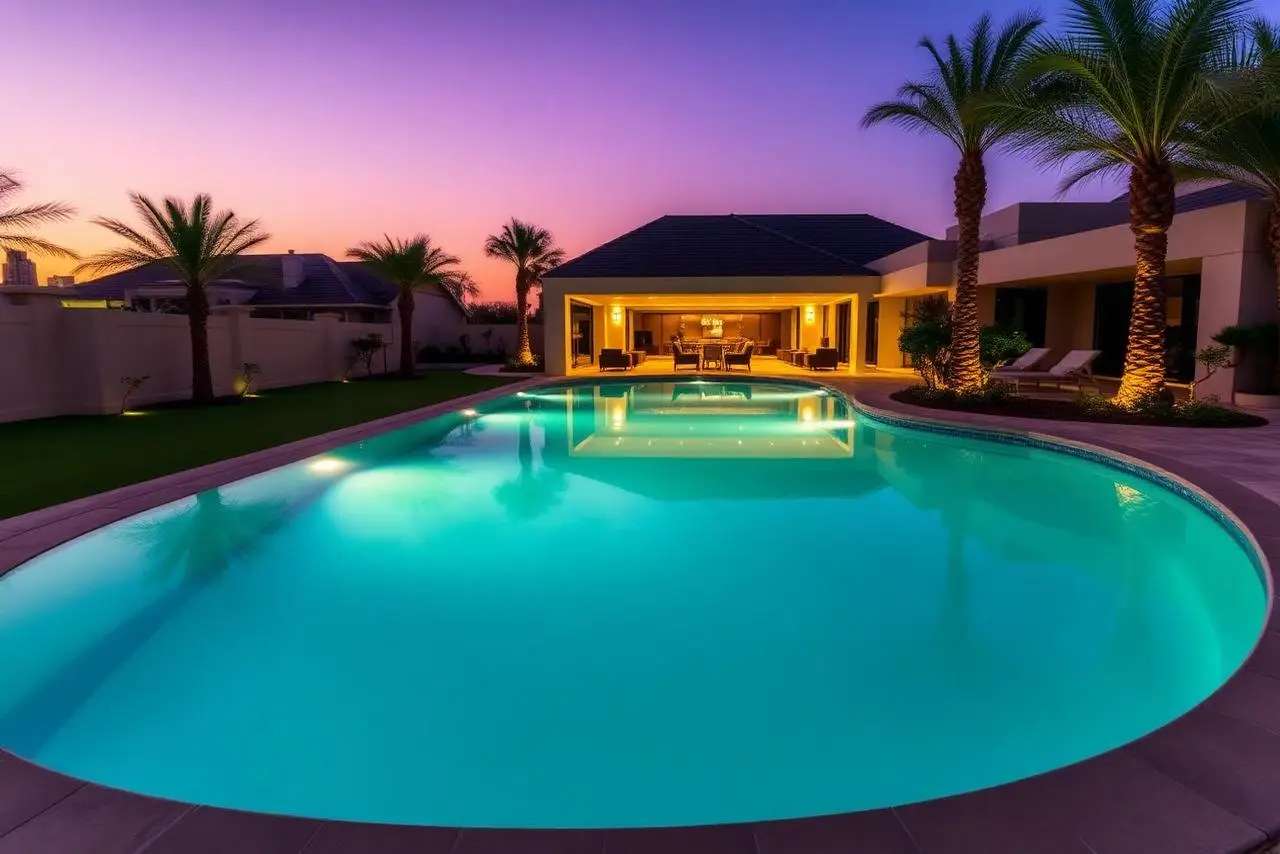 Swimming pool construction and maintenance in Dubai